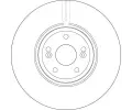 TRW Brzdov kotou - 324 mm TRW DF4231S, DF4231S
