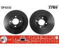 Brzdov kotou TRW ‐ TRW DF4232