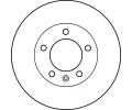 TRW Brzdov kotou - 305 mm TRW DF4234, DF4234