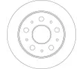 TRW Brzdov kotou - 280 mm TRW DF4245, DF4245