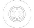 TRW Brzdov kotou - 308 mm TRW DF4246, DF4246