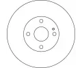 TRW Brzdov kotou - 286 mm TRW DF4247, DF4247