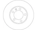 TRW Brzdov kotou - 306 mm TRW DF4249S, DF4249S