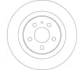 TRW Brzdov kotou - 272 mm TRW DF4256, DF4256