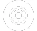 TRW Brzdov kotou - 285 mm TRW DF4257, DF4257