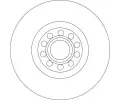 TRW Brzdov kotou - 321 mm TRW DF4258S, DF4258S