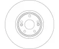 TRW Brzdov kotou - 308 mm TRW DF4259S, DF4259S