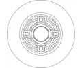 TRW Brzdov kotou - 240 mm TRW DF4274S, DF4274S