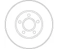 TRW Brzdov kotou - 278 mm TRW DF4277, DF4277