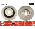TRW Brzdov kotou - 261 mm ‐ TRW DF4278