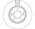 TRW Brzdov kotou - 280 mm TRW DF4283, DF4283