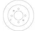 TRW Brzdov kotou - 262 mm TRW DF4286, DF4286