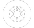 TRW Brzdov kotou - 285 mm TRW DF4293, DF4293