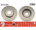 Brzdov kotou TRW ‐ TRW DF4310S