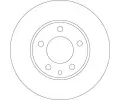 TRW Brzdov kotou - 274 mm TRW DF4328, DF4328