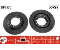 Brzdov kotou TRW ‐ TRW DF4330