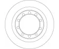 TRW Brzdov kotou - 290 mm TRW DF4330, DF4330