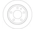 TRW Brzdov kotou - 300 mm TRW DF4333, DF4333