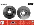 Brzdov kotou TRW ‐ TRW DF4339