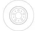 TRW Brzdov kotou - 316 mm TRW DF4339, DF4339