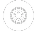 TRW Brzdov kotou - 336 mm TRW DF4340S, DF4340S