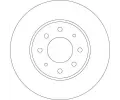 TRW Brzdov kotou - 276 mm TRW DF4345, DF4345