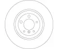 TRW Brzdov kotou - 345 mm TRW DF4350S, DF4350S