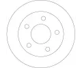 TRW Brzdov kotou - 278 mm TRW DF4357, DF4357