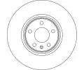 TRW Brzdov kotou - 321 mm TRW DF4358S, DF4358S