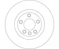 TRW Brzdov kotou - 320 mm TRW DF4360, DF4360