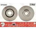 Brzdov kotou TRW ‐ TRW DF4363