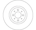 TRW Brzdov kotou - 281 mm TRW DF4377, DF4377