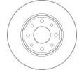 TRW Brzdov kotou - 258 mm TRW DF4379, DF4379