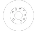 TRW Brzdov kotou - 283 mm TRW DF4386, DF4386