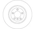 TRW Brzdov kotou - 345 mm TRW DF4389S, DF4389S