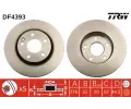 Brzdový kotouč TRW ‐ TRW DF4393  Brzdový kotouč TRW ‐ TRW DF4393
