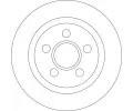 TRW Brzdov kotou - 278 mm TRW DF4407, DF4407