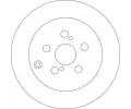 TRW Brzdov kotou - 280 mm TRW DF4417, DF4417