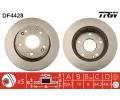Brzdový kotouč TRW ‐ TRW DF4428 Brzdový kotouč TRW ‐ TRW DF4428