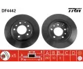 Brzdov kotou TRW ‐ TRW DF4442