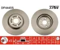 Brzdový kotouč TRW ‐ TRW DF4445S  Brzdový kotouč TRW ‐ TRW DF4445S