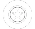 TRW Brzdový kotouč - 295 mm TRW DF4445S, DF4445S