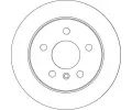 TRW Brzdov kotou - 258 mm TRW DF4453, DF4453