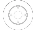 TRW Brzdov kotou - 256 mm TRW DF4457, DF4457