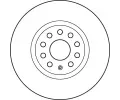TRW Brzdov kotou - 312 mm TRW DF4464S, DF4464S