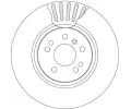 TRW Brzdov kotou - 330 mm TRW DF4471S, DF4471S