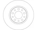 TRW Brzdov kotou - 278 mm TRW DF4477, DF4477