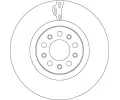 TRW Brzdov kotou - 330 mm TRW DF4478S, DF4478S