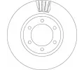 TRW Brzdov kotou - 338 mm TRW DF4494, DF4494
