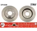 TRW Brzdov kotou - 282 mm ‐ TRW DF4508